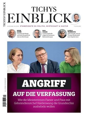 Cover: Tichys Einblick Magazin No 04 April 2024