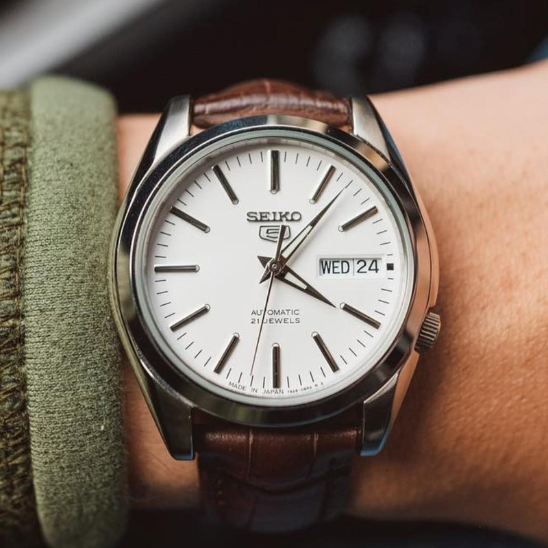 bnib_seiko_5_automatic__poor_mans_grand_seiko__21_jewels_made_in_japan_snkl41_snkl41j_snkl41j1_mens_
