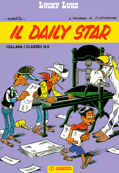 Collana I Classici 06 - Lucky Luke. Il Daily Star (1988)