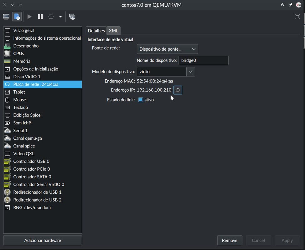 BigLinux_rede Bridge_NetworkManager_Virt-Manager_16