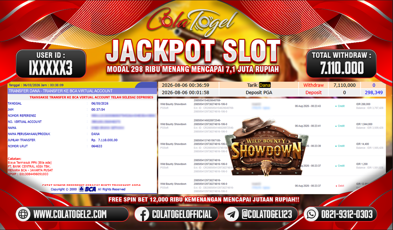 JACKPOT SLOT GACOR!!