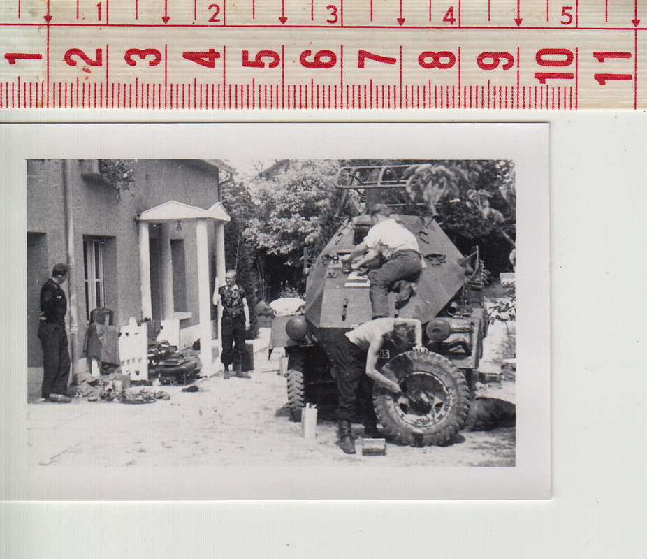 Panzerspähwagen in Russia – WW2 photo