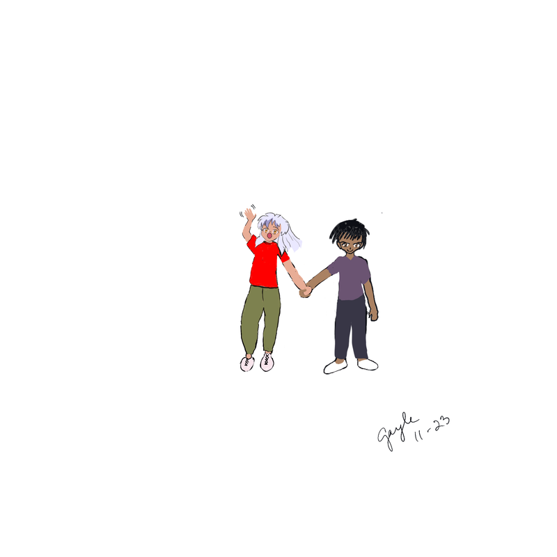Inuyasha-and-Miroku