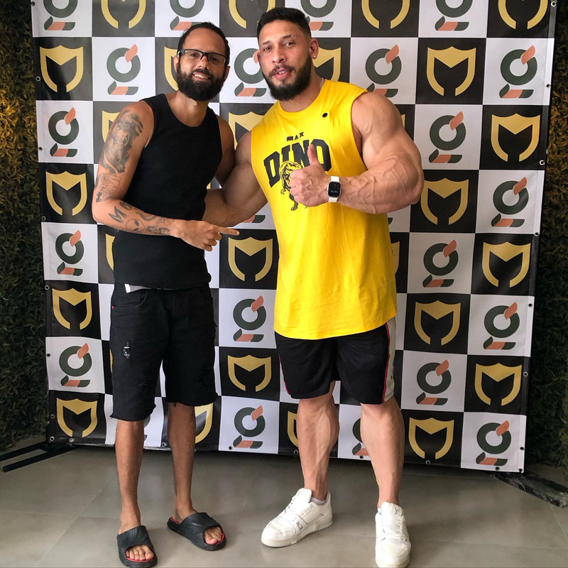 Post de Maykon na academia Sou+GYM