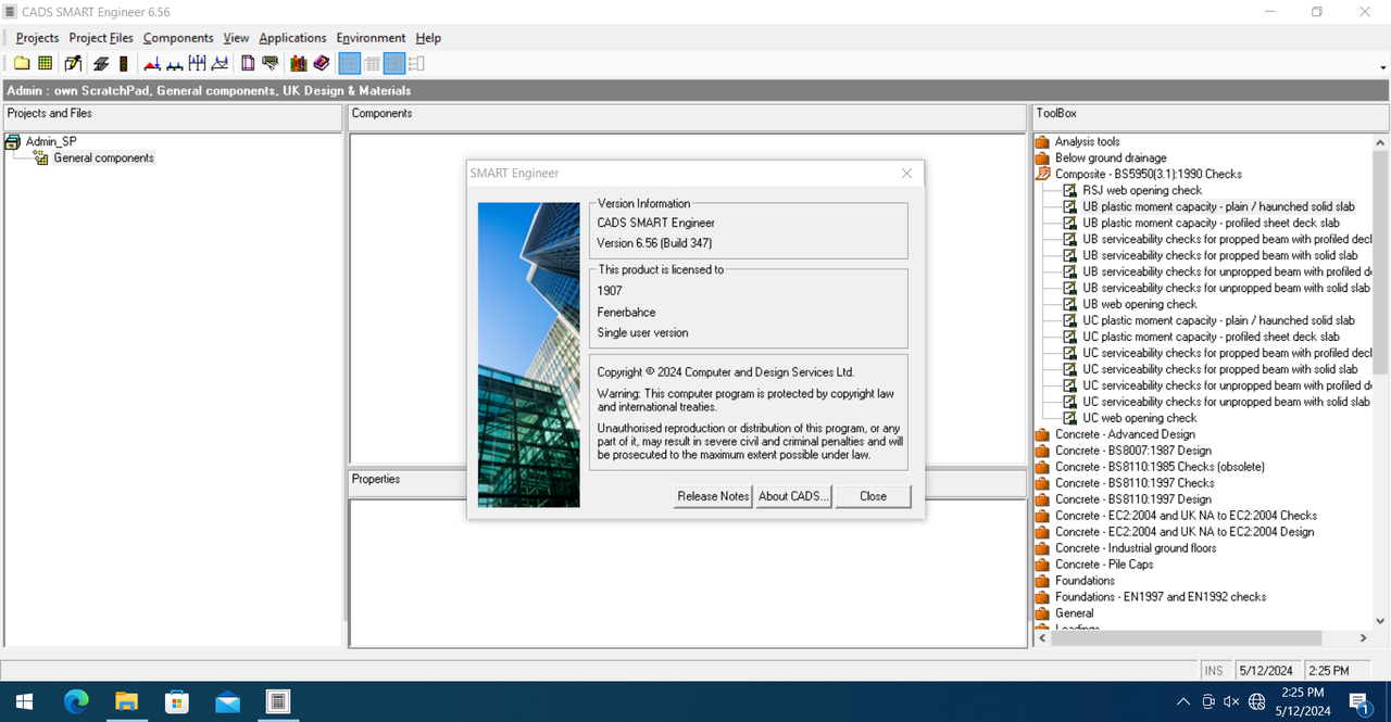 Working with CADS SMART Engineer 6.56 full activated