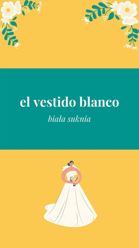 Hiszpańskie słówka ślubne