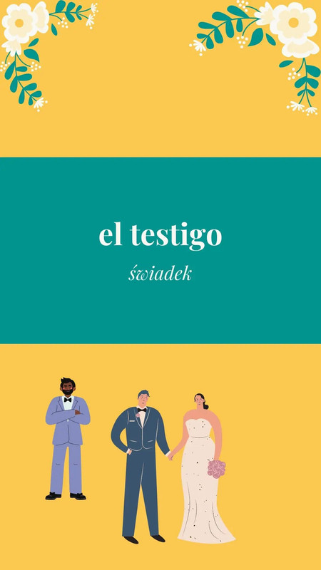 Hiszpańskie słówka ślubne