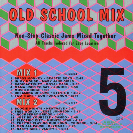 VA   Various Artists   Old School Mix 5 (Non Stop Classic Jams Mixed Together)