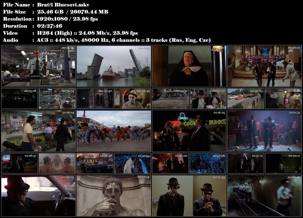 Bratři Bluesovi / The Blues Brothers (1980)