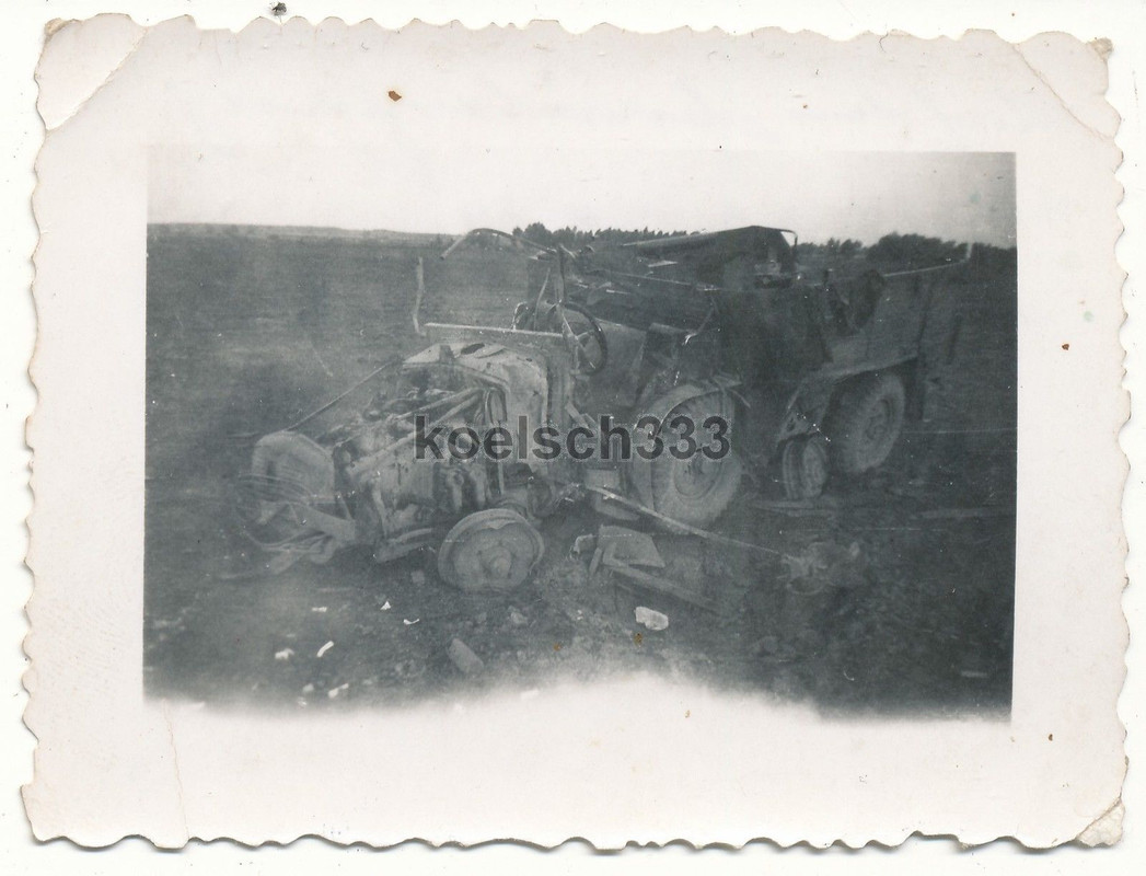 Foto 6. Armee - Krupp LKW Protze am Don Übergang