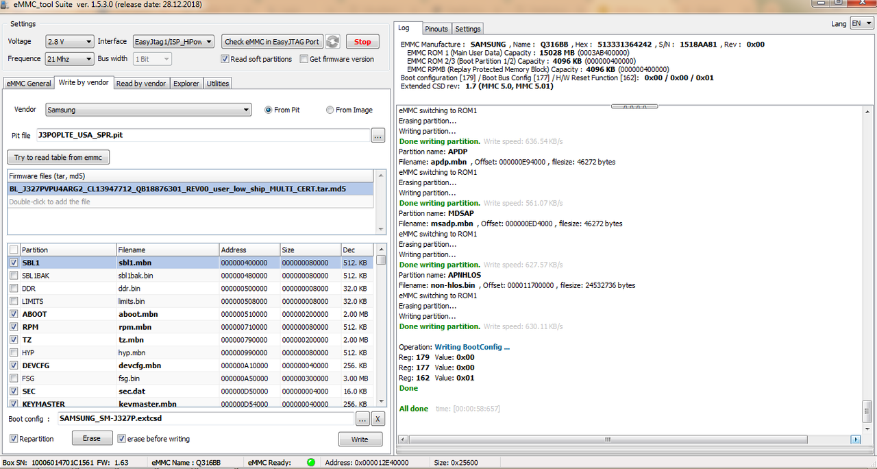 J327p Pit File