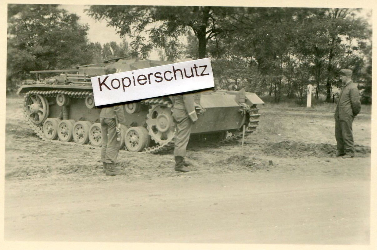 orig. Foto , Sturmgeschütz Abt. 197