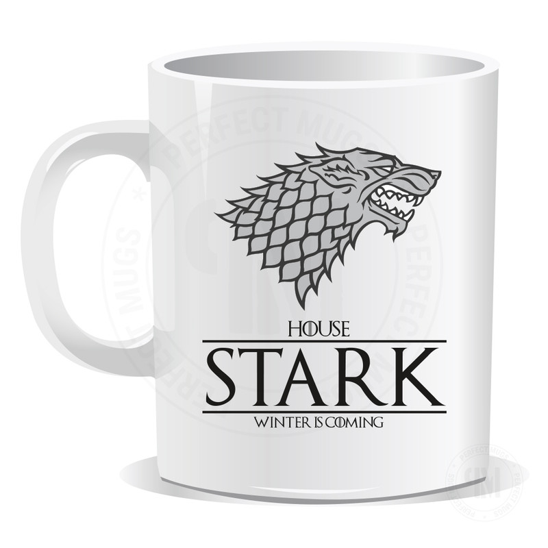 Mug Mens Winter is Here Game of Thrones Inspired T shirt Coaster Gift Set