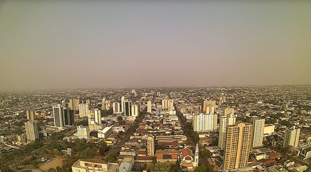 Campo Grande nesta manhã de terça-feira