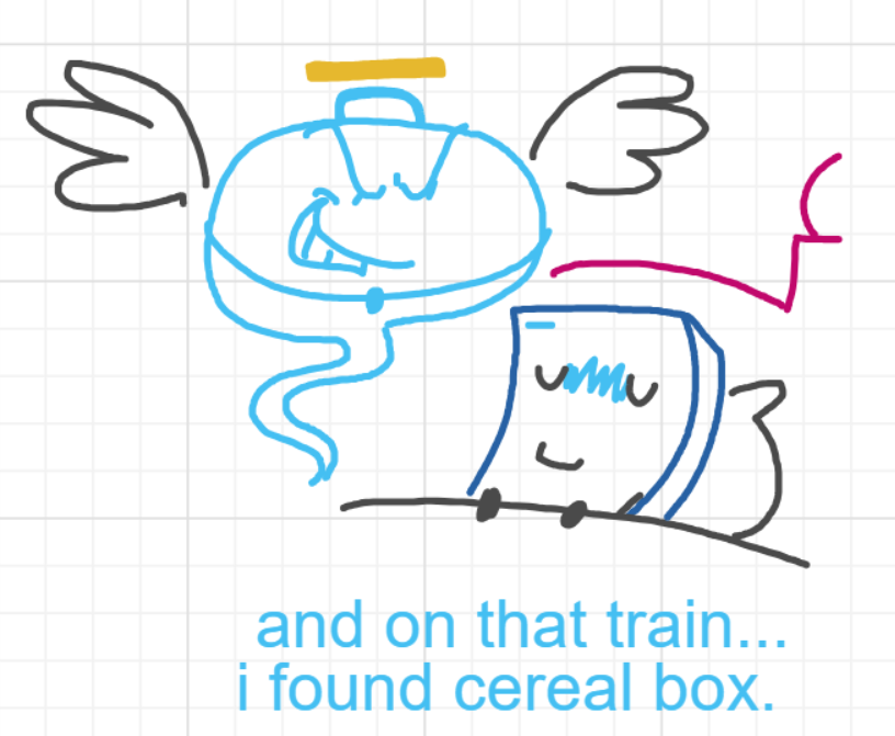 A panel from A Murder On The, episode six of the Board Boards object show by Furretwalk/WalkingFurret.