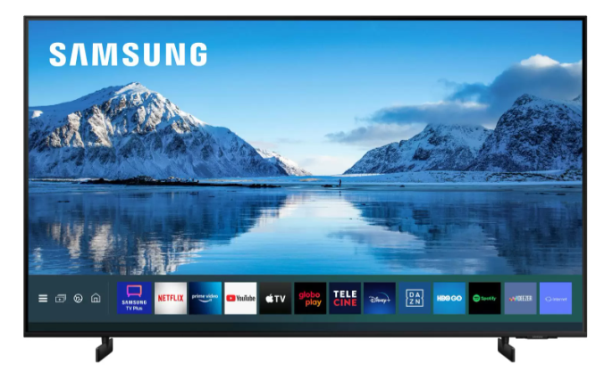 Smart TV 60 Crystal 4K Samsung 60AU8000 Wi-Fi - Bluetooth HDR Alexa Built in 3 HDMI 2 USB