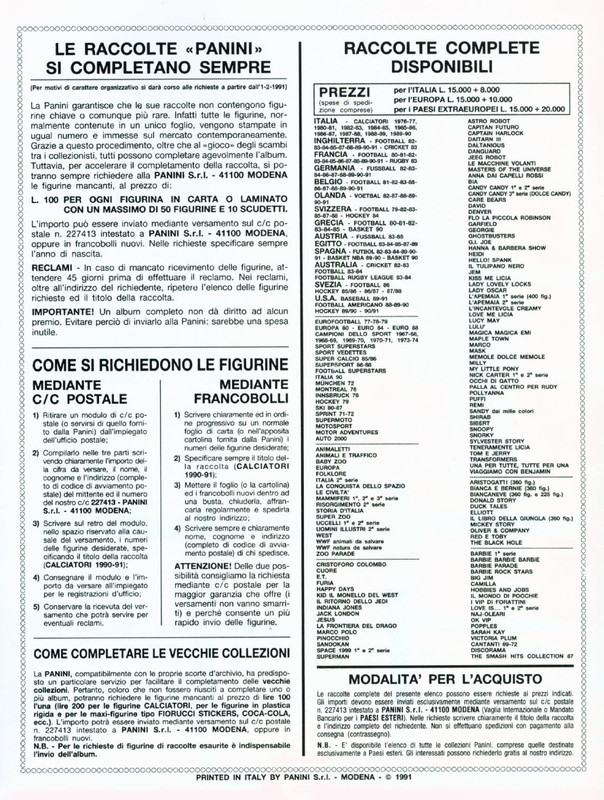 Calciatori 1990-1991 Panini-67