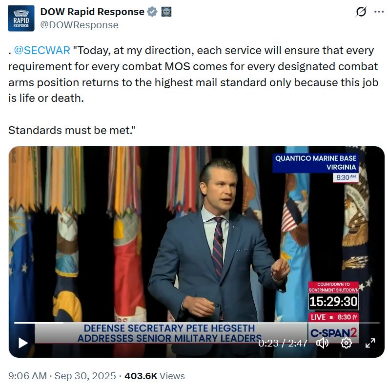 [Image: Hegseth-to-ensure-highest-Mail-standard.jpg]