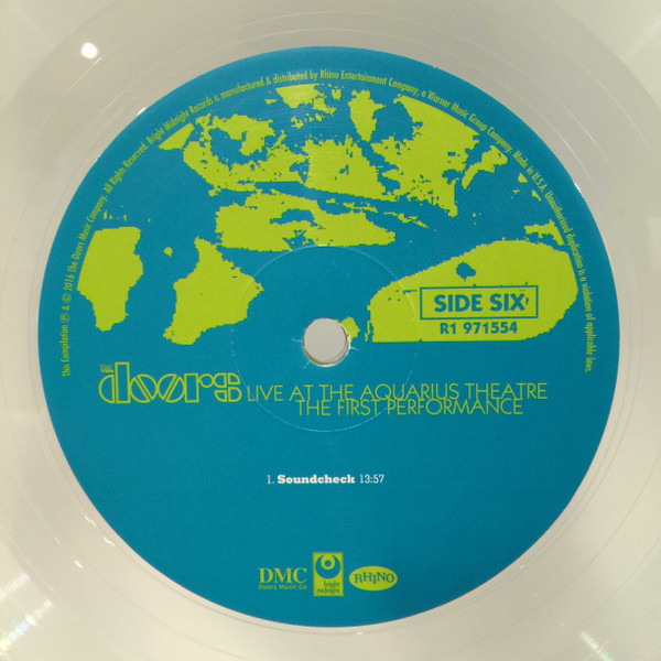 LIVE AT THE AQUARIUS THEATER THE SECOND… The Doors – Live At The Aquarius Theatre: The Second