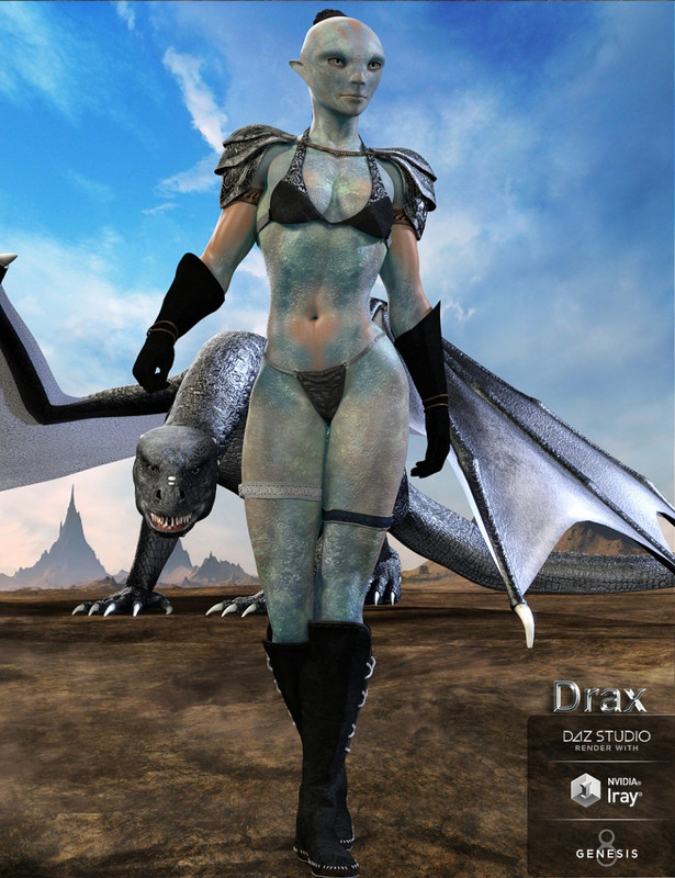 Drax for Genesis 8 Female