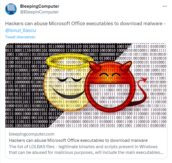 Office als Malware-Verteiler