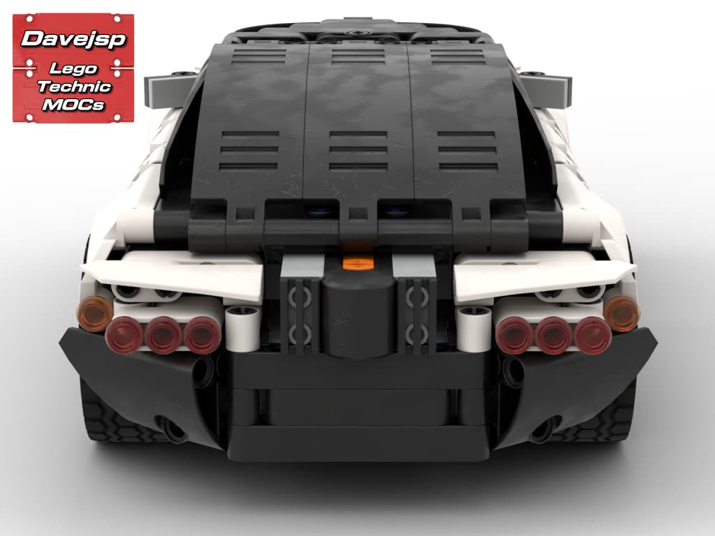 remote controlled Lego technic car