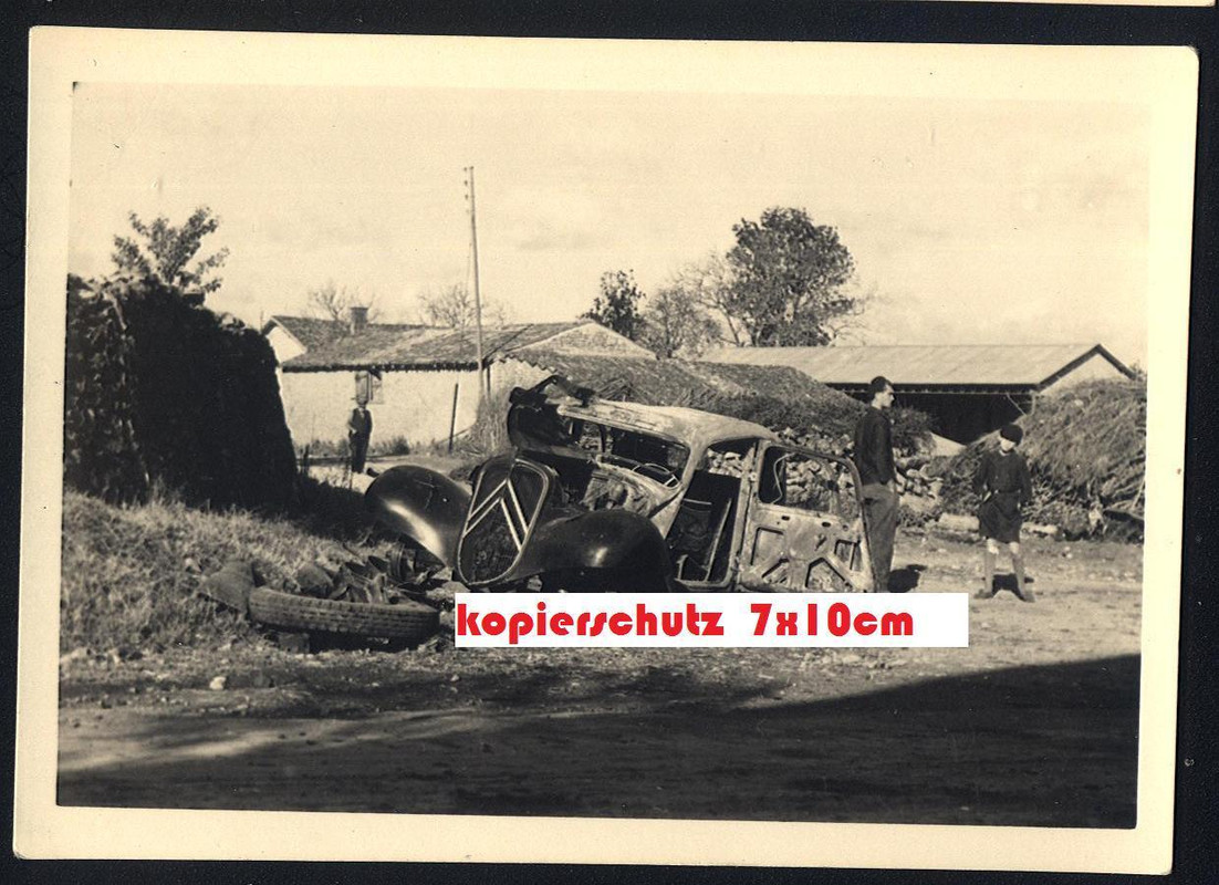 Orig. Fotos Beute PKW CITROËN