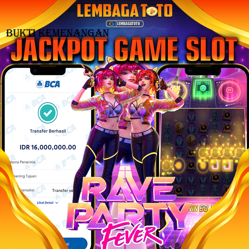 BUKTI JACKPOT 04 OCTOBER LEMBAGATOTO RAVE PARTY FEVER   Rp.16.000.000,- LUNAS