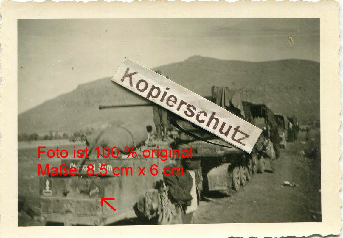 Griechenland , SdKfz Geschütz mit Kennung LAH , Kampfeinsatz Golf von Korinth