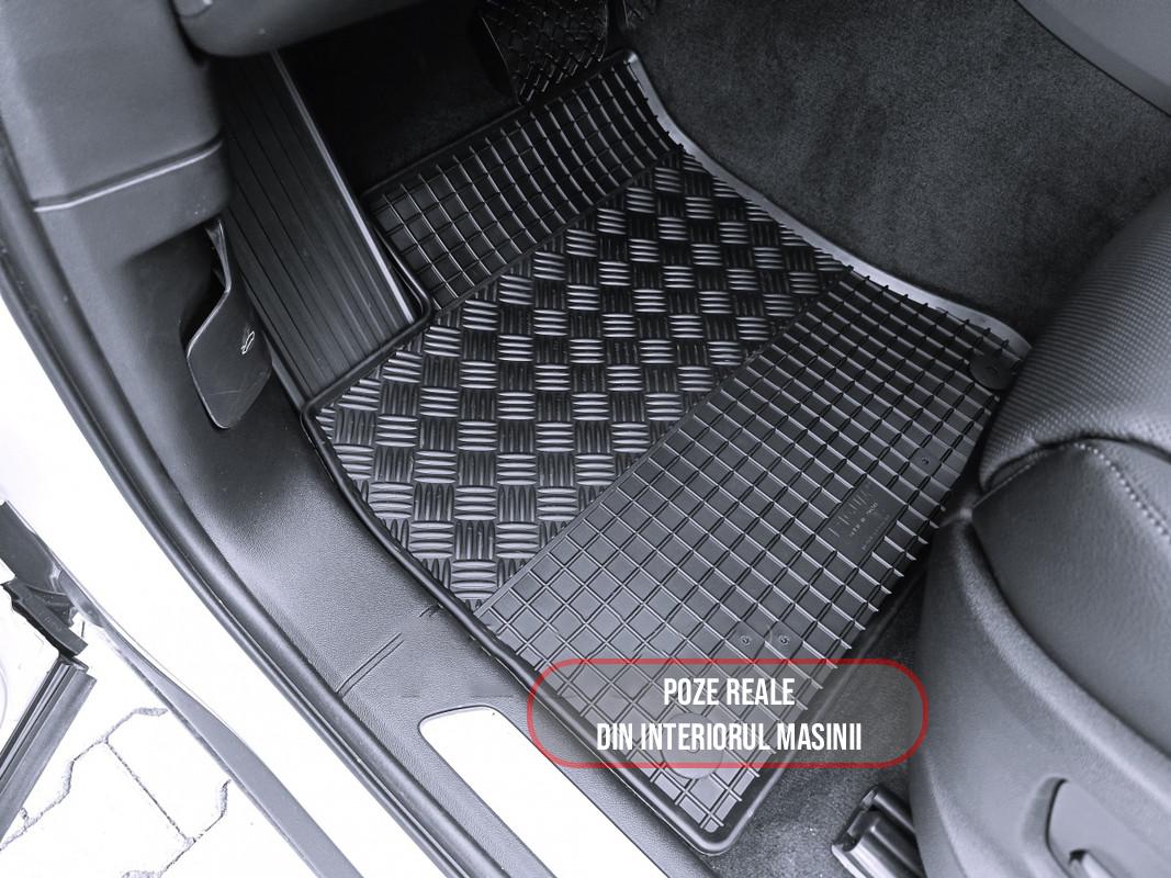 Set 4 covorase Porsche Cayenne 2018-prezent, din cauciuc 100%, compatibile cu autoturismul PORSCHE Cayenne