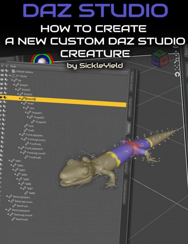 How to Create a New Daz Studio Custom Creature How to Create a New Daz Studio Custom Creature