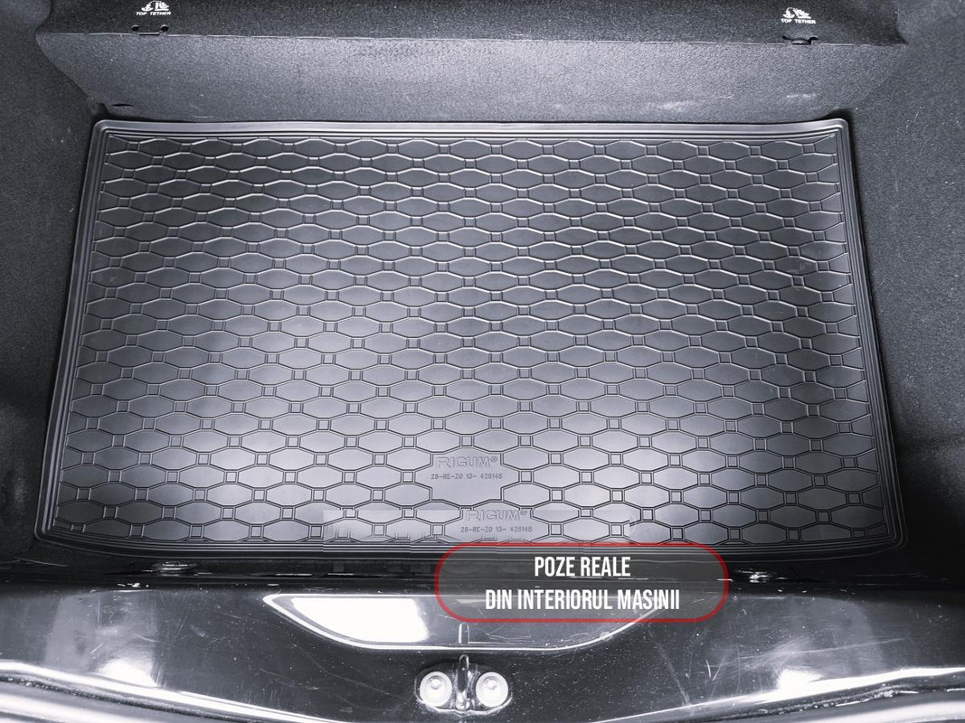 Tavita auto RENAULT Zoe 2019-prezent, protectie portbagaj, Cri-Flo, din cauciuc 100%, compatibil cu autoturismul RENAULT Zoe