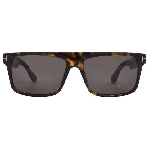 Tom Ford PHILIPPE Shiny Dark Havana Sunglasses FT0999 52 58-16-145