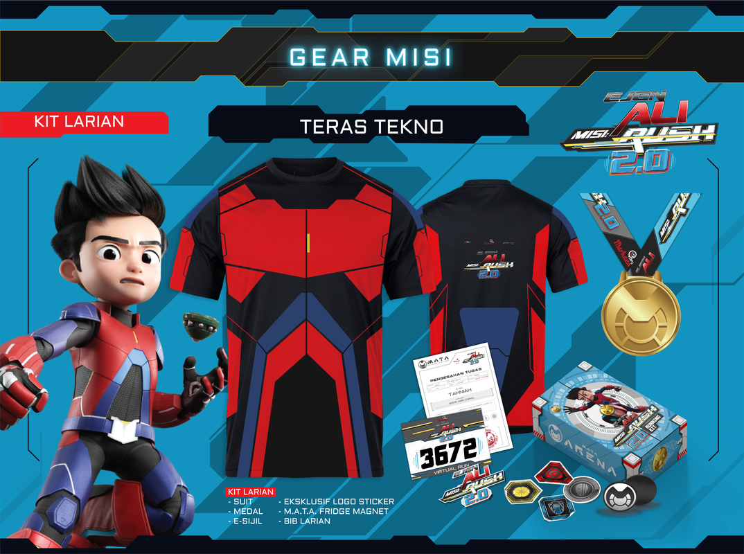 'Ejen Ali' virtual run set to kick off in December 'Ejen Ali' virtual run set to kick off in December
