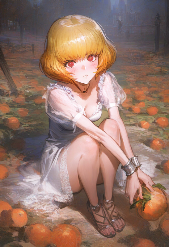 1girl, {{{clementine}}}, [[overlord]], {kobayashi ritz (artist)}, {{reoen (artis s-3129785775