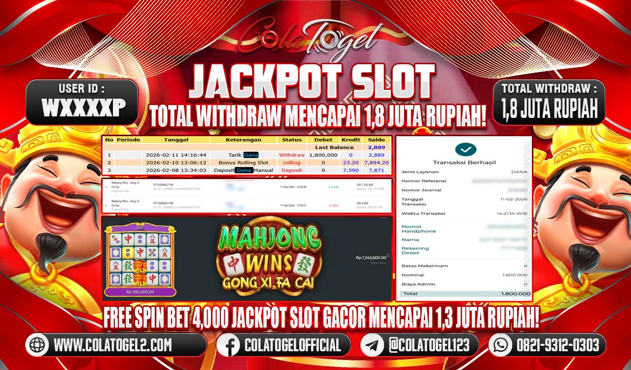 JACKPOT SLOT GACOR!!