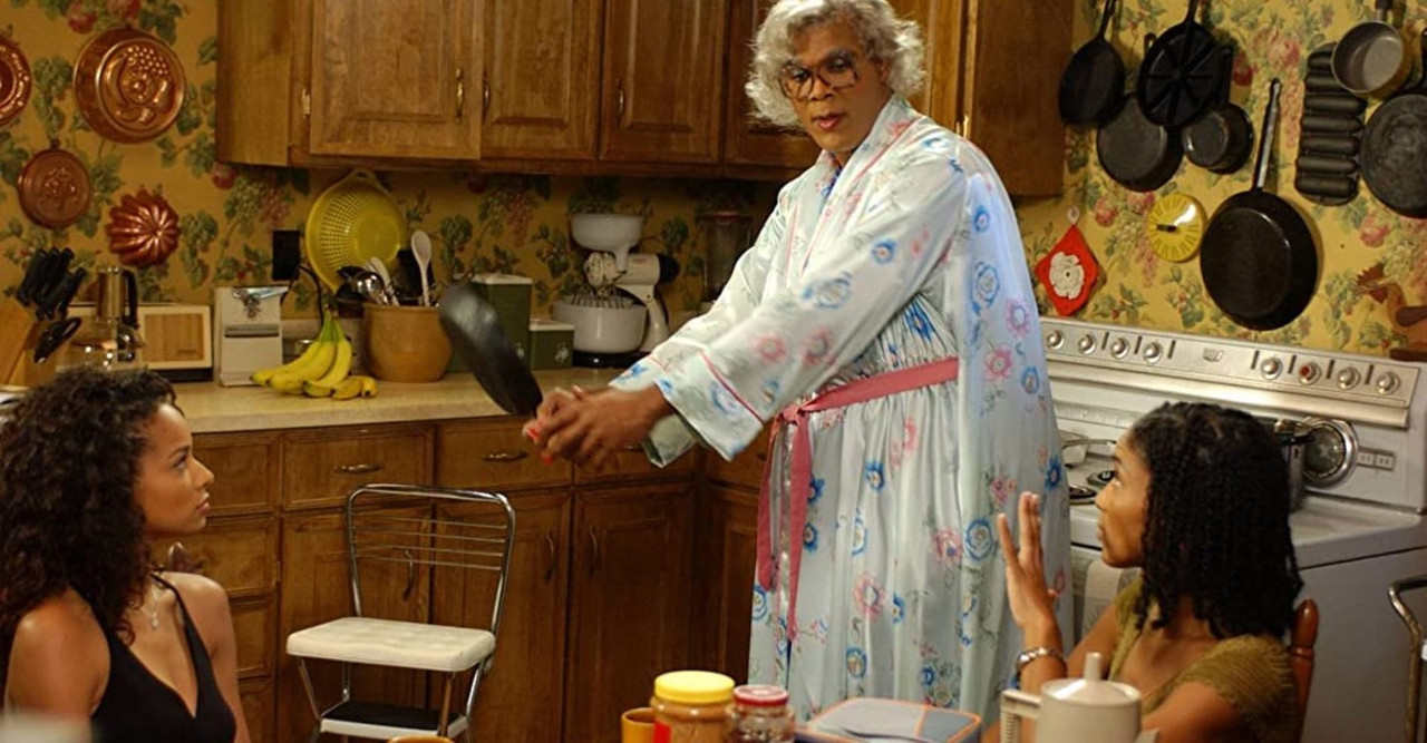 Mablean Ephriam as an actress in a Madeas Film