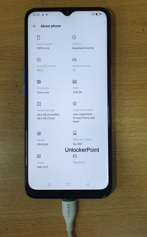 Oppo A16 (CPH2269) Scatter Firmware Dead Boot & Hang on Logo Repair 100% Tested File By UnlockerPoint