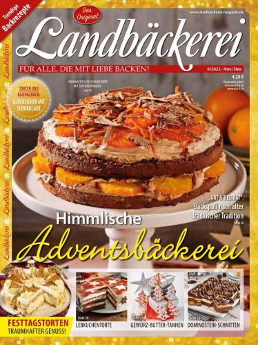 Cover: Landbäckerei Magazin No 06 November-Dezember 2022