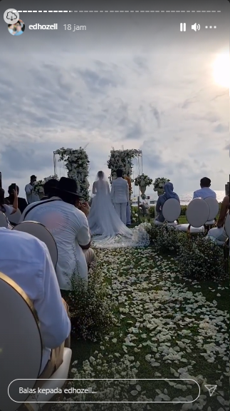 Pernikahan Reza Arap dan Wendy Walters
