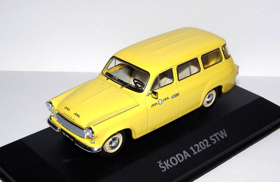 1963 Skoda 1202 STW (Type 981) Taxi (PCT for DeAgostini KSVS#8) 1