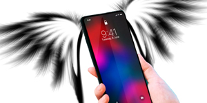 Smartphone met vleugels