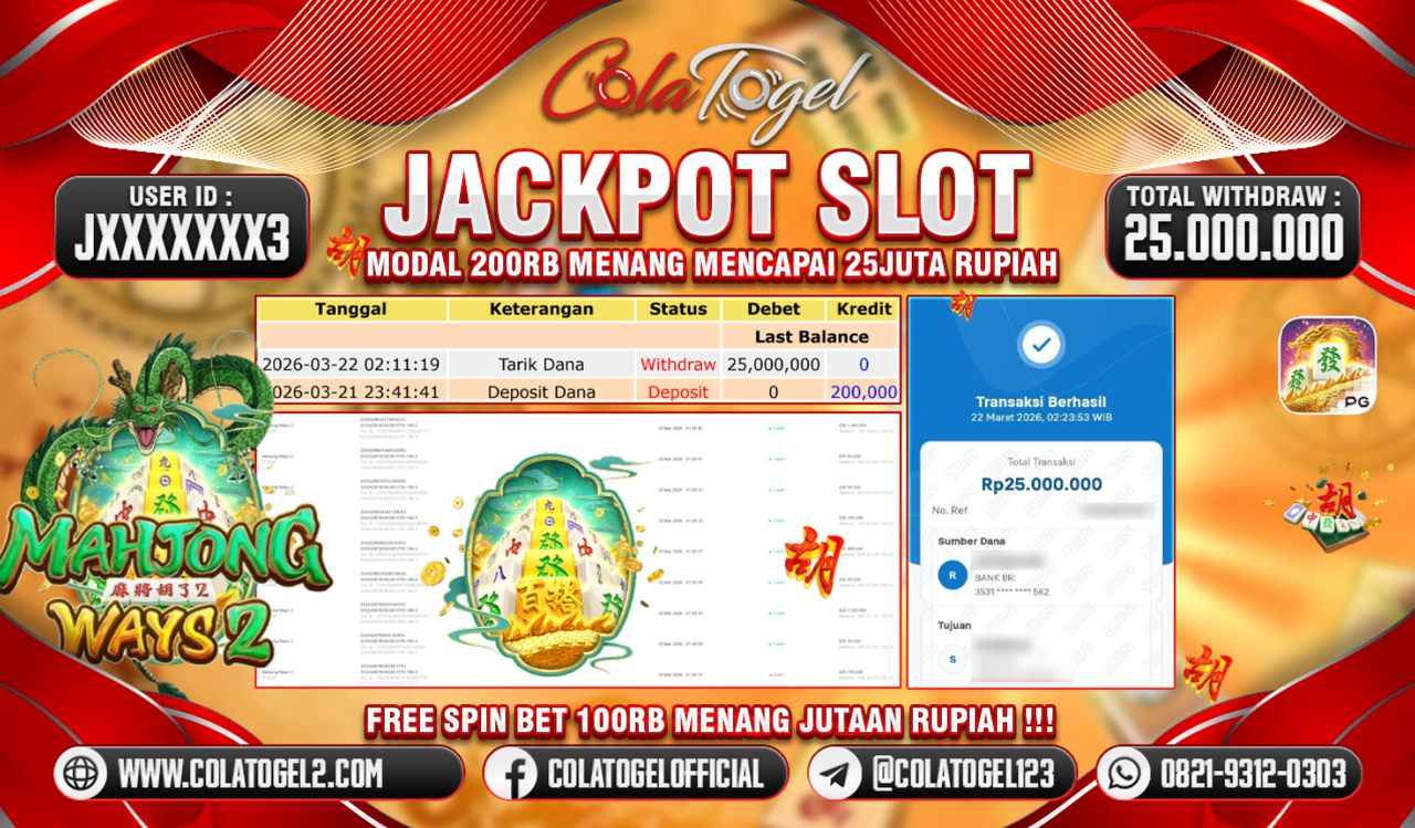 JACKPOT SLOT GACORR!!