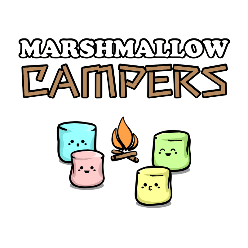Marshmallow Campers (Transparent)