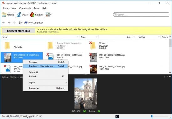 DiskInternals Uneraser 8.7.0.0 Multilingual