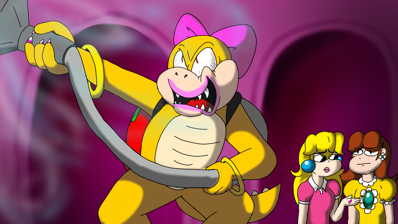 Wendy on a boo catching spree