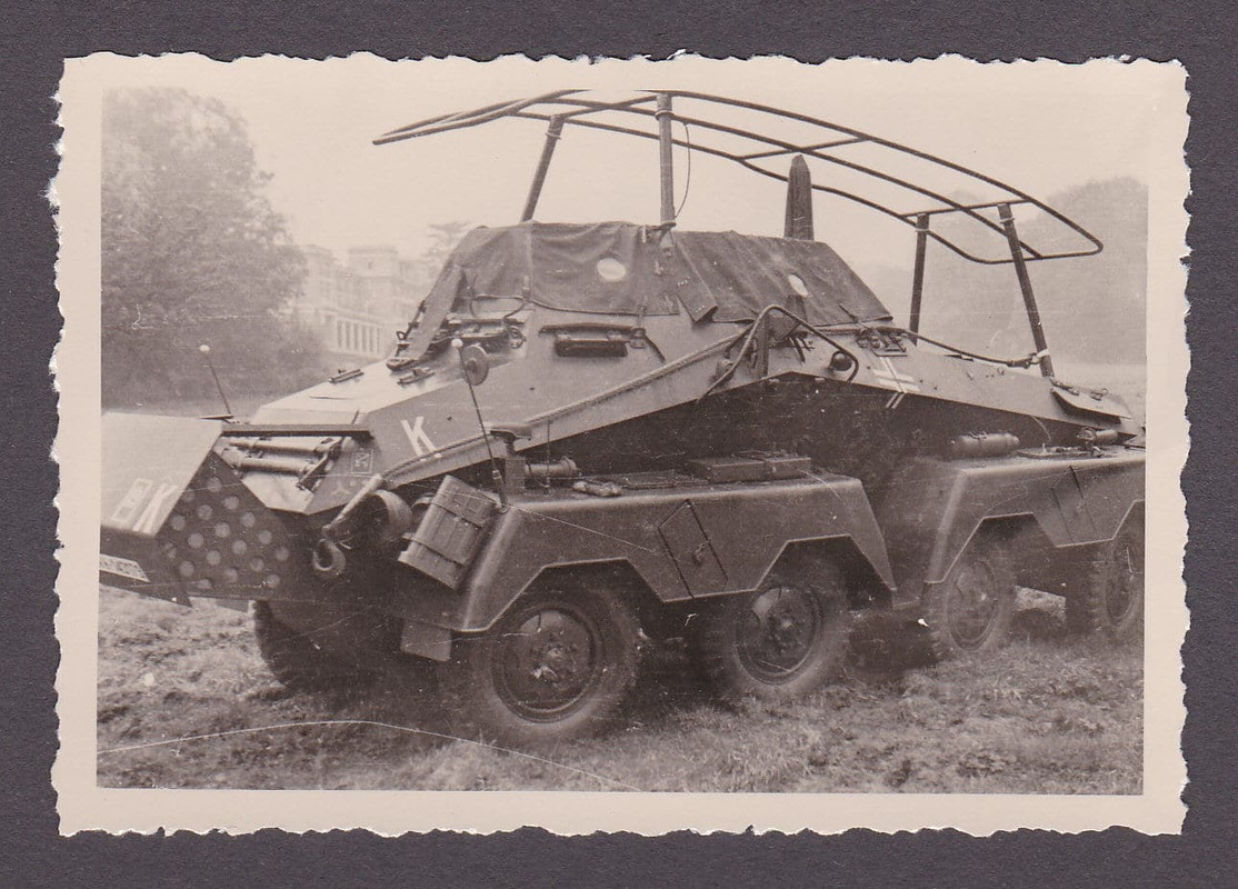 Foto 2.WK.Panzerspähwagen Sd. Kfz. 231 (8-rad)