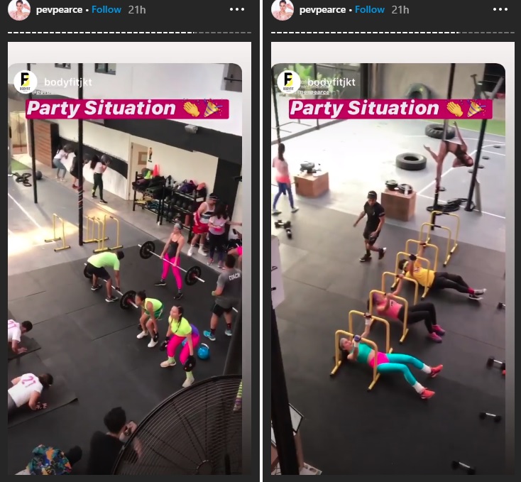 Pesta ulang tahun Pevita Pearce