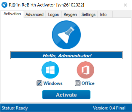 R@1n ReBirth Activator 0.5 Final Multilingual