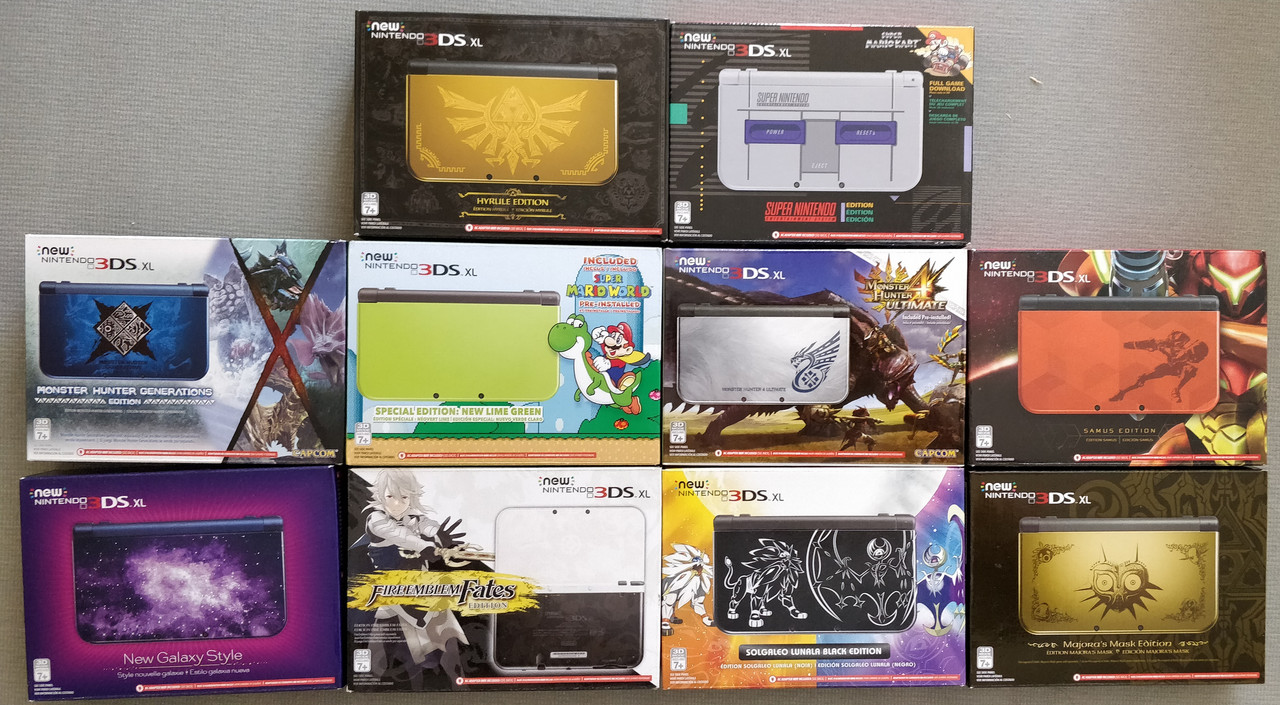 My New 3ds Xl Collection Gamecollecting